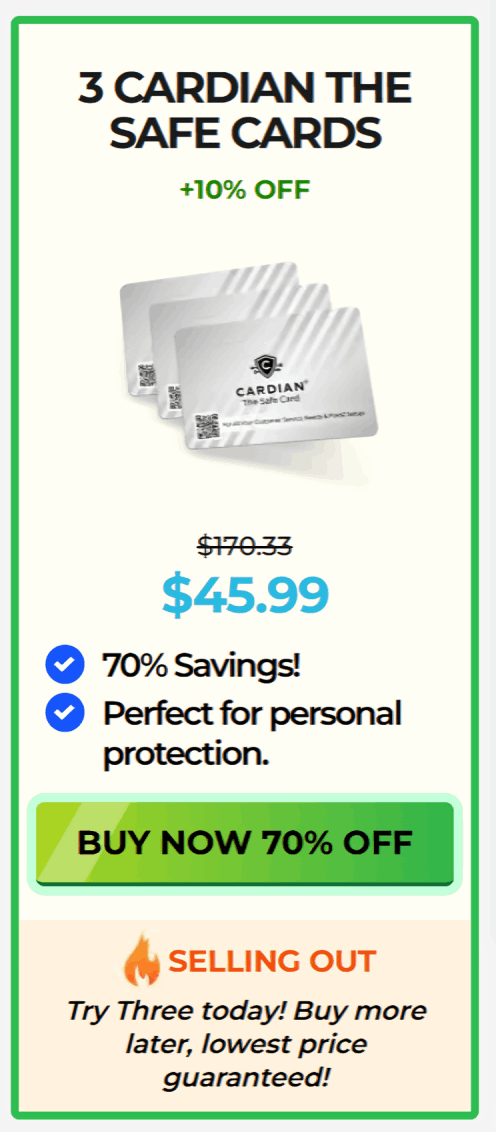 Safecard offer price 