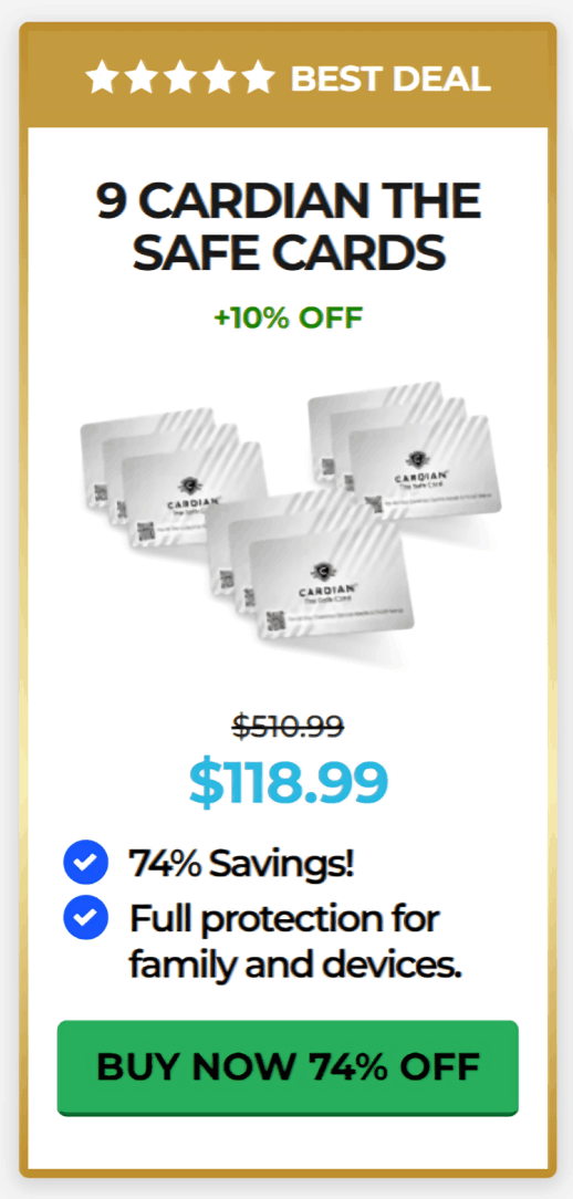 Safecard offer price 